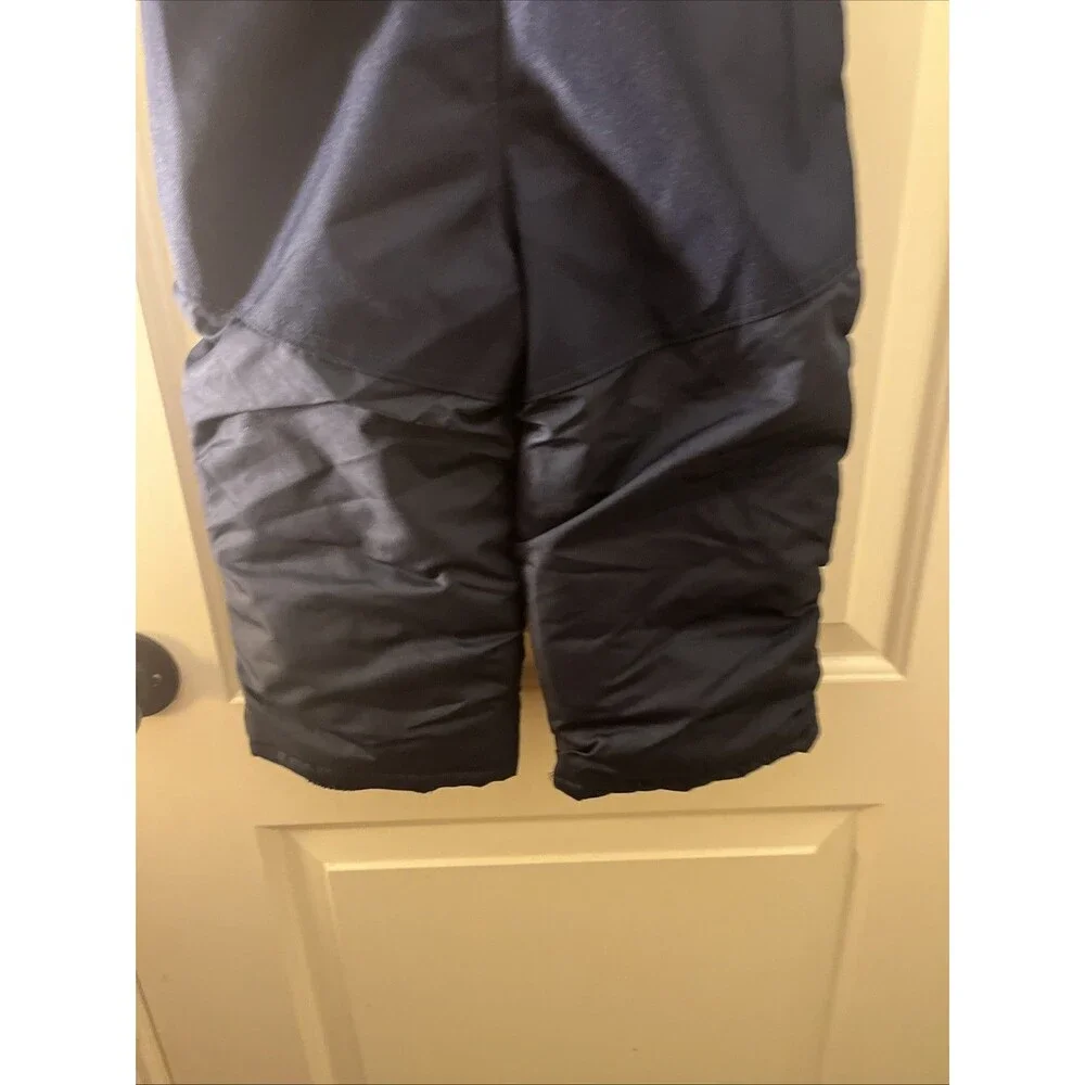 Cat & Jack Snow Unisex Baby Bib Snowsuit 1 Piece Size 18 Months Navy Blue